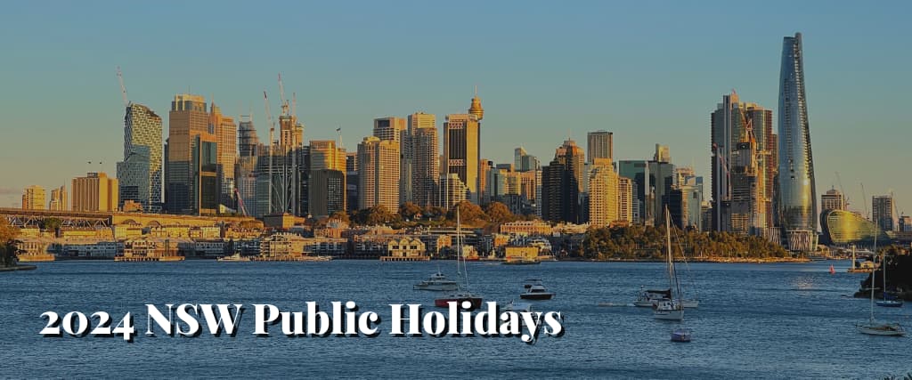 2024 NSW Public Holidays