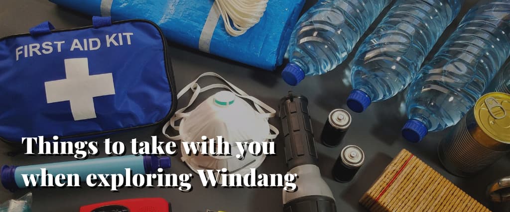 Things to take with you when exploring Windang