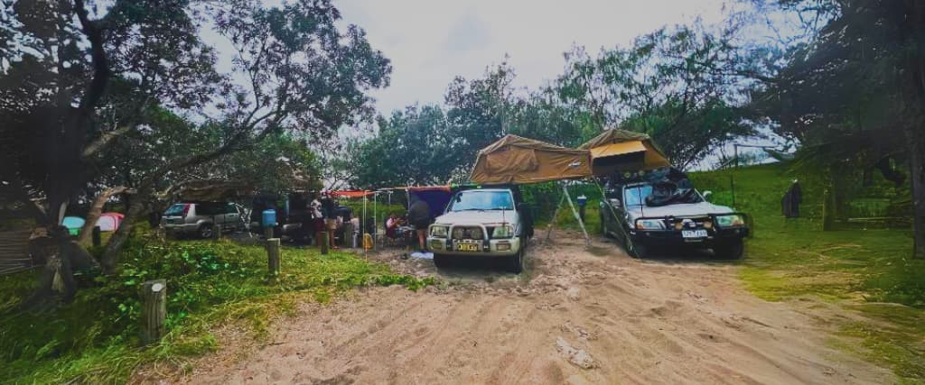 An overview of all the Queensland Parks & Wildlife Service camping zones on K’gari (formerly Fraser Island)