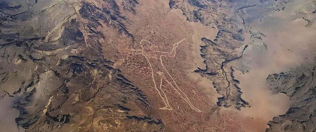 The ‘Marree Man’ The Mystery Behind A Modern Giant Geoglyph Figure