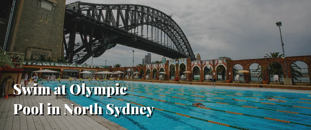 Swim at Olympic Pool in North Sydney
