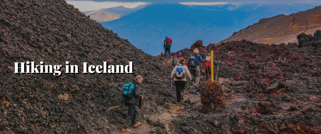 Hiking in Iceland