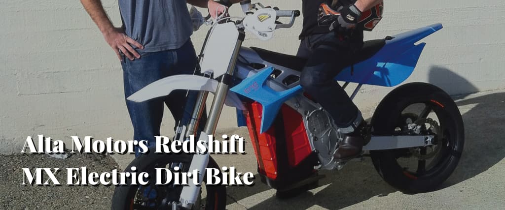 Alta Motors Redshift MX Electric Dirt Bike