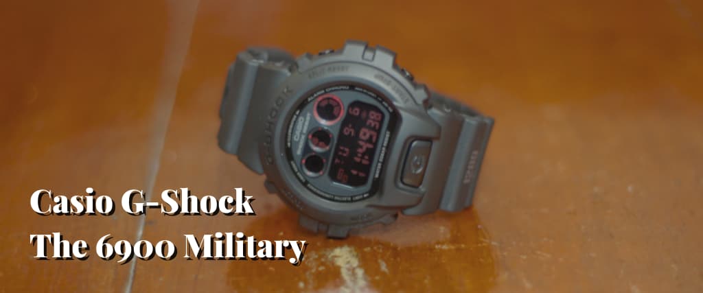 Casio G-Shock The 6900 Military