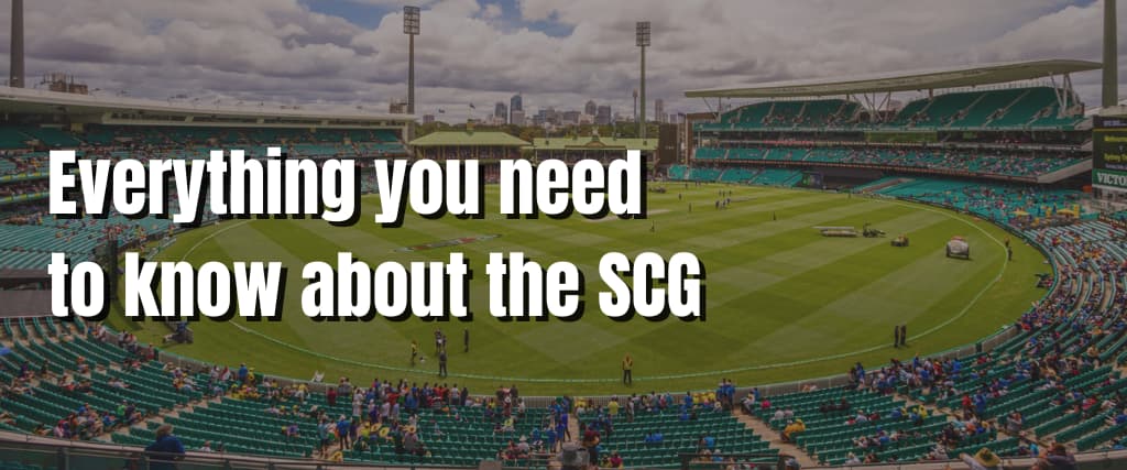 Everything you need to know about the SCG