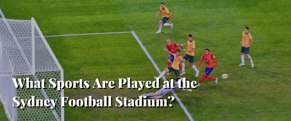 What Sports Are Played at the Sydney Football Stadium 2