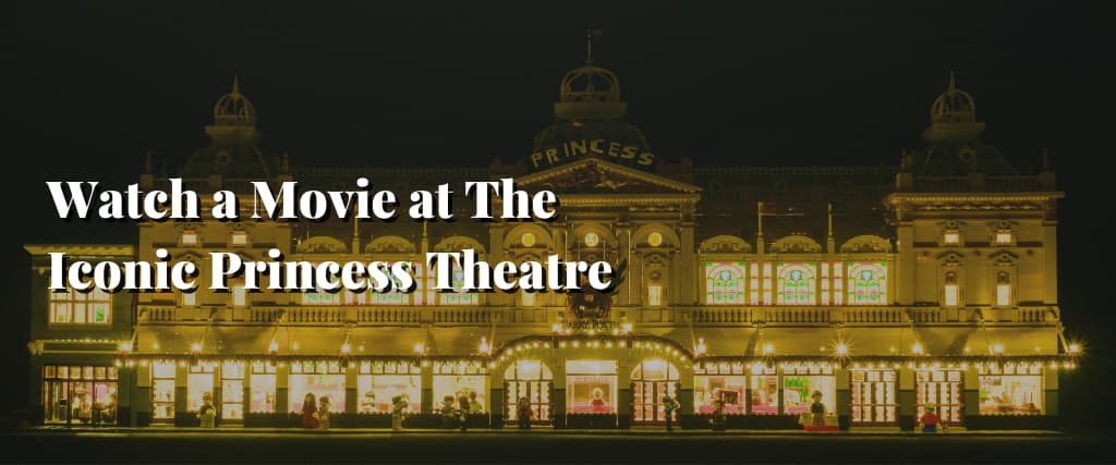 Watch a Movie at The Iconic Princess Theatre