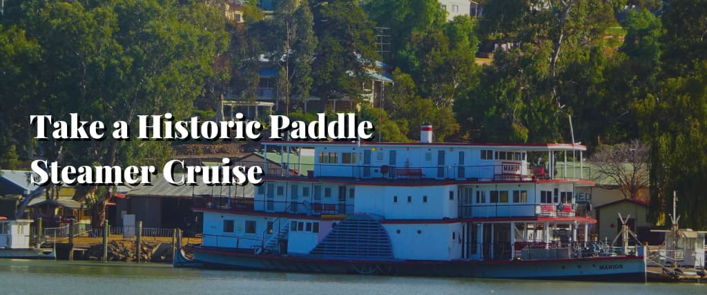 Take a Historic Paddle Steamer Cruise