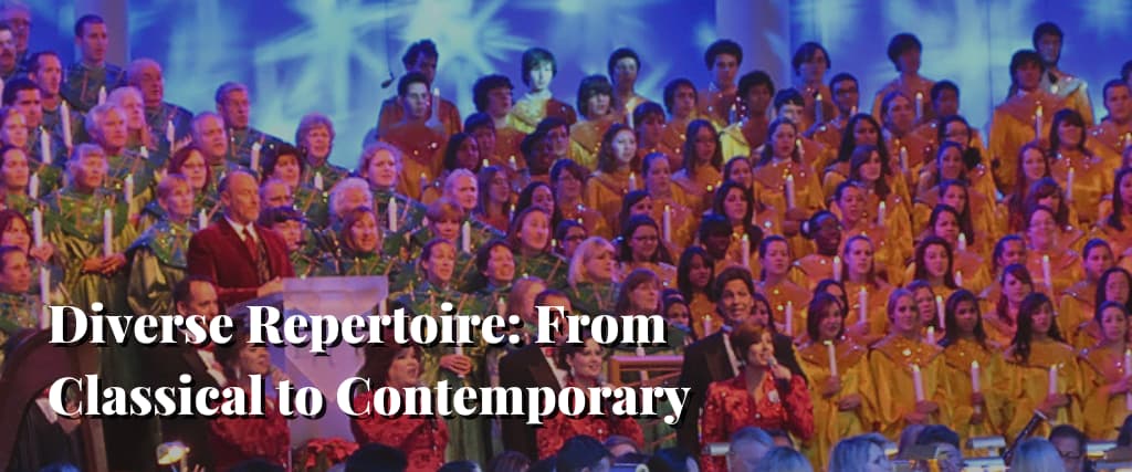 Diverse Repertoire From Classical to Contemporary
