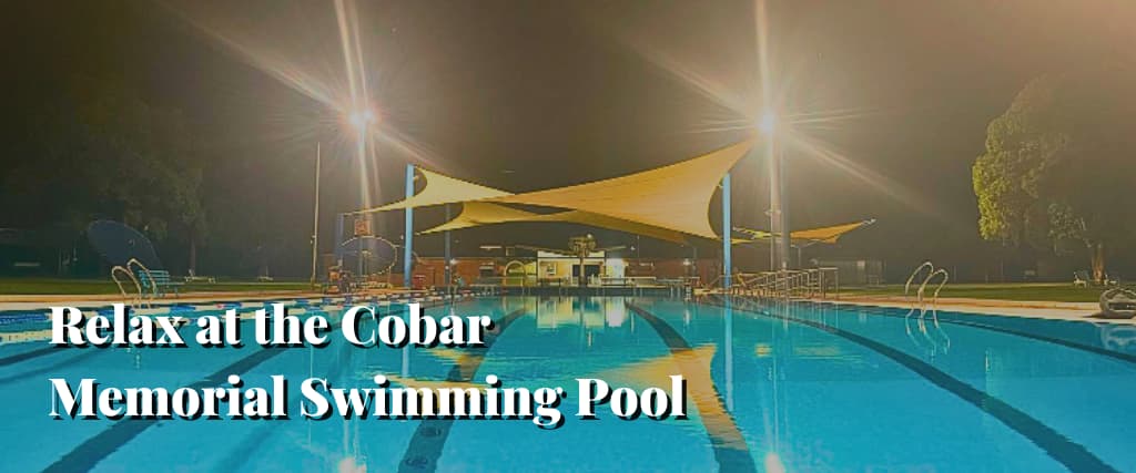 Relax at the Cobar Memorial Swimming Pool