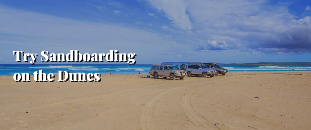 Try Sandboarding on the Dunes